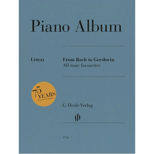 Piano Album: From Bach to Gershwin - 17 Selected Pieces for Study and Performance, G. Henle Verlag, 48 Pages