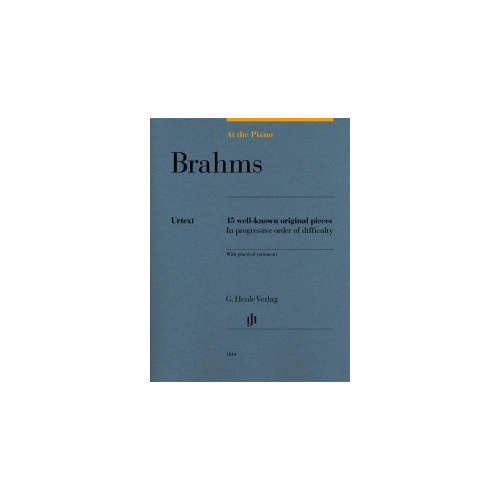 Brahms at the Piano - 15 Original Piano Pieces Sheet Music