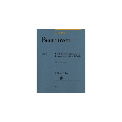 Beethoven - At the Piano, 9 Original Pieces for Piano - Henle HN1820