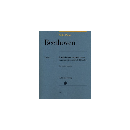 Beethoven - At the Piano, 9 Original Pieces for Piano, Henle HN1820