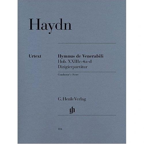 Haydn - Hymnus de Venerabili I-IV Conductors Score for Orchestra