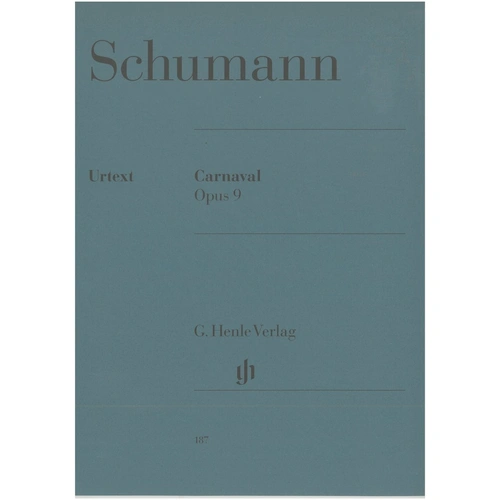 Schumann - Carnaval Op. 9 for Piano Solo, 48 Pages, G. Henle Verlag