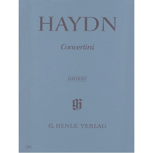 Concertini for Piano (Harpsichord) by Joseph Haydn - G. Henle Verlag, Piano Quartet, 83 Pages