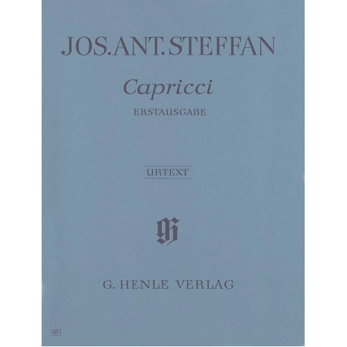 Joseph Anton Steffan: Capricci for Piano Solo - First Edition, 62 Pages, G. Henle Verlag
