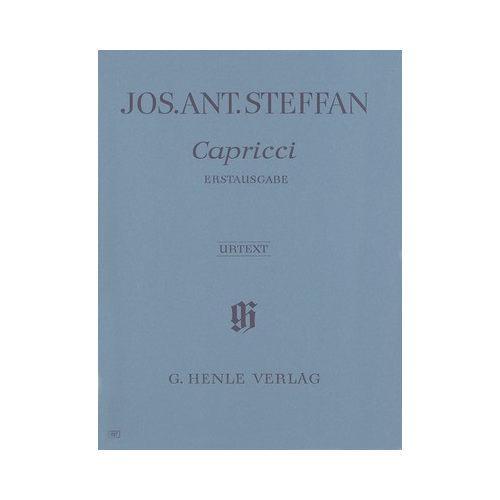 5 Capricci Piano Solo by Joseph Anton Steffan - First Edition Sheet Music