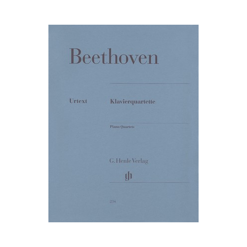 Piano Quartets Chamber Music Score and Parts
