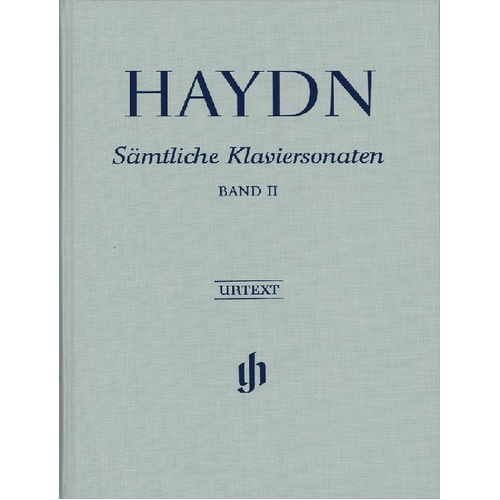 Haydn Sonatas Book 2 Urtext Bound for Piano Solo by G. Henle Verlag