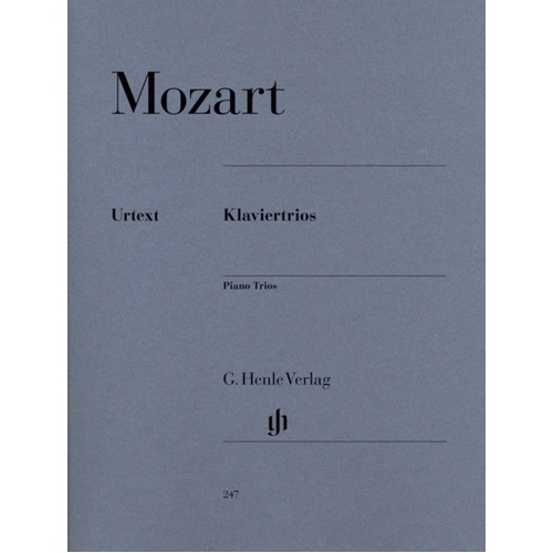 Piano Trios Complete Violin Vc Piano (Set Of Parts) Book