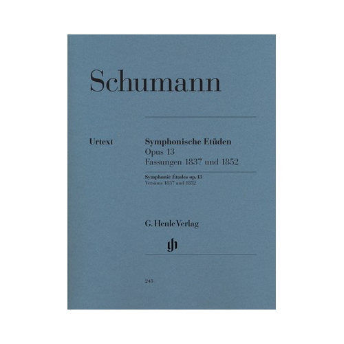 Symphonic Etudes Op 13 Piano Solo Sheet Music by Schumann