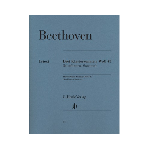 3 Piano Sonatas WoO 47 for Piano Solo