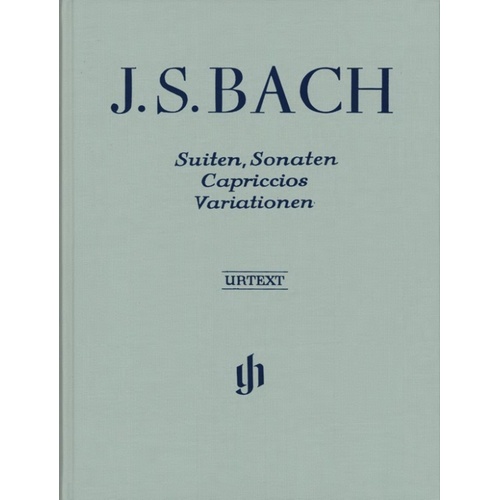 Suites Sonatas Capriccios And Variations Bound (Hardcover Book) Book