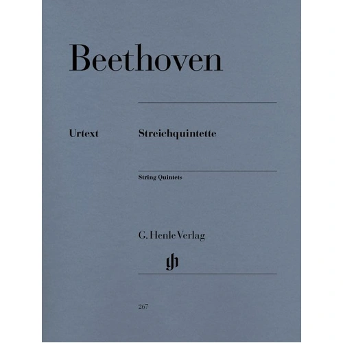 Beethoven String Quintets Complete Revised Edition by G. Henle Verlag