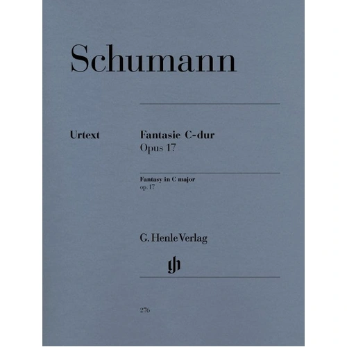 Schumann - Fantasy C Major Op. 17 for Piano Solo, 52 Pages, G. Henle Verlag