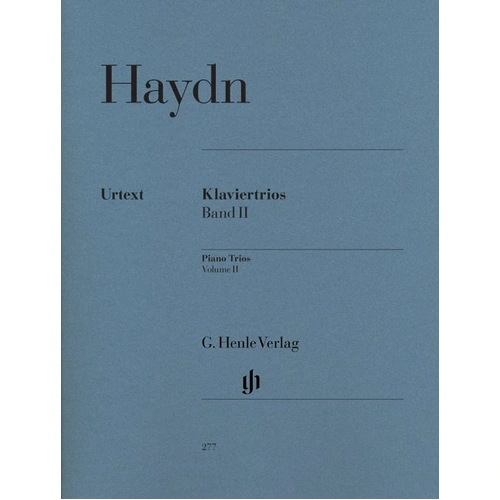 Piano Trios Volume 2 by Joseph Haydn for Piano, Violin, and Cello, G. Henle Verlag, 294 Pages
