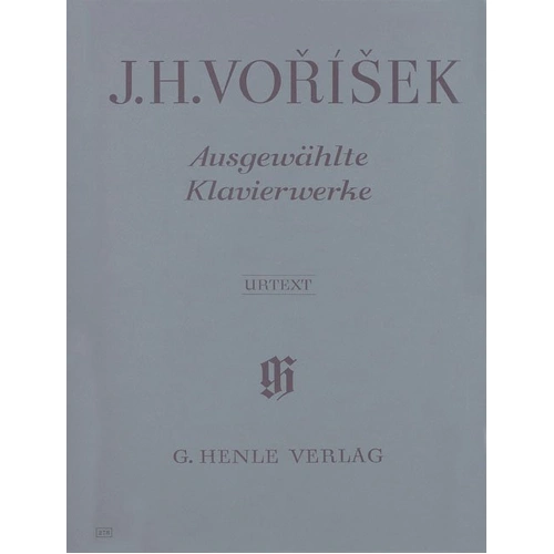 Selected Piano Works by Jan Hugo Voříšek - G. Henle Verlag, Piano Solo, 76 Pages