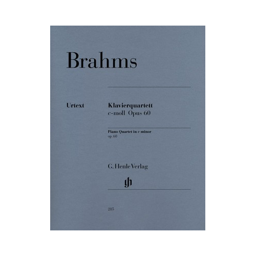 Piano Quartet in C Minor Op. 60 Score and Parts