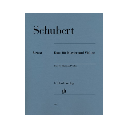 Urtext Edition: Schubert Duos for Piano and Violin - Fantasy, Rondo, Sonata