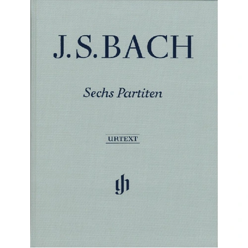 Partitas Comp BWV 825-830 Urtext Bound by Johann Sebastian Bach, Piano Solo, G. Henle Verlag, 1 Page