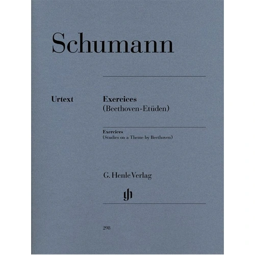 Studies Form of Free Variations on Beethoven Theme by Robert Schumann, Piano Solo, G. Henle Verlag, 27 Pages