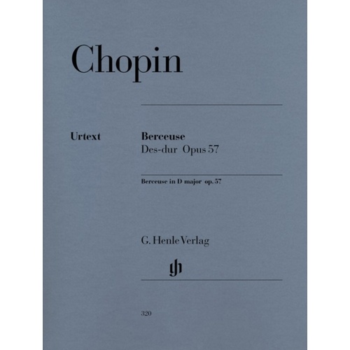 Berceuse Op 57 D Flat (O/P) (Softcover Book)