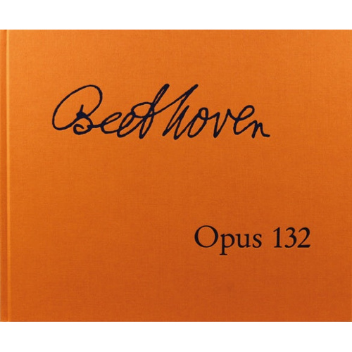 Beethoven String Quartet Op 132 Score Facsimile Bound - Henle
