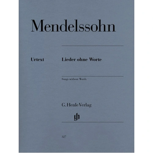 Mendelssohn - Songs Without Words Urtext Edition for Piano Solo, 193 Pages