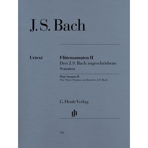 Bach - Flute Sonatas Vol 2 Book