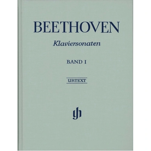 Beethoven - Sonatas Volume 1 Urtext Clothbound Edition by G. Henle Verlag, 288 Pages, Piano Solo