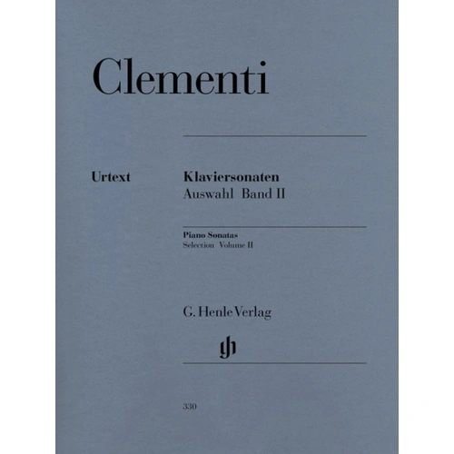Clementi Selected Sonatas Volume 2 Urtext Edition for Piano
