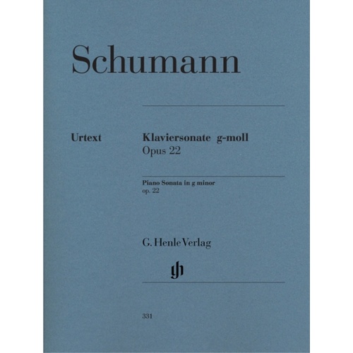 Sonata Op 22 G Min (Softcover Book)