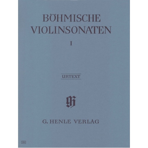 Bohemian Violin Sonatas Book 1 Violin/Piano (Softcover Book)