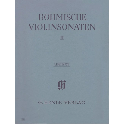 Bohemian Violin Sonatas Vol. 2 for Violin and Piano, G. Henle Verlag, 111 Pages