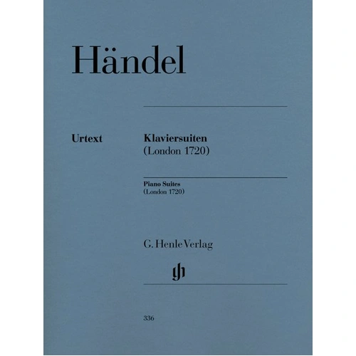 Handel - Piano Suites Nos 1 to 8 HWV 426-433 Urtext Edition by Anthony Hicks