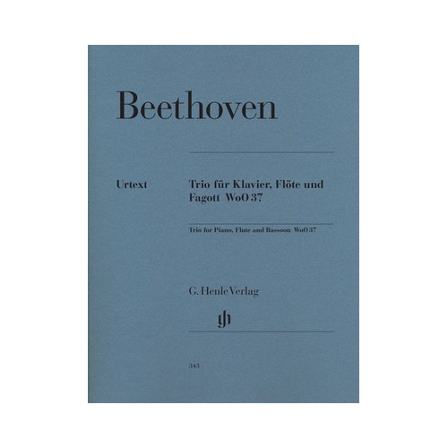 Flute Trio in G Major WoO 37 for Flute, Bassoon, and Piano