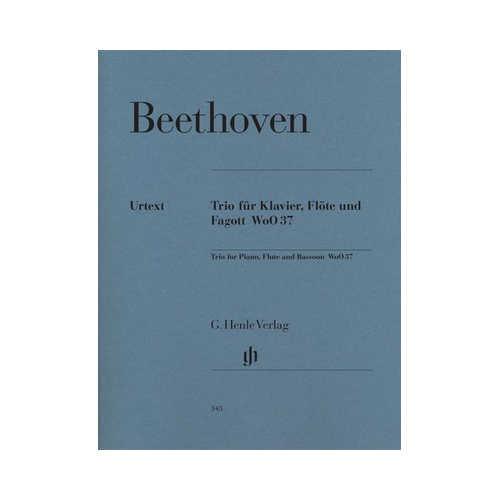 Flute Trio in G Major WoO 37 for Flute, Bassoon, and Piano