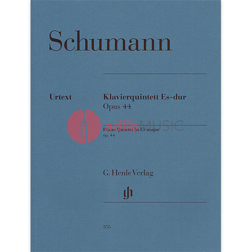 Piano Quintet in E flat Op 44 Score and Parts