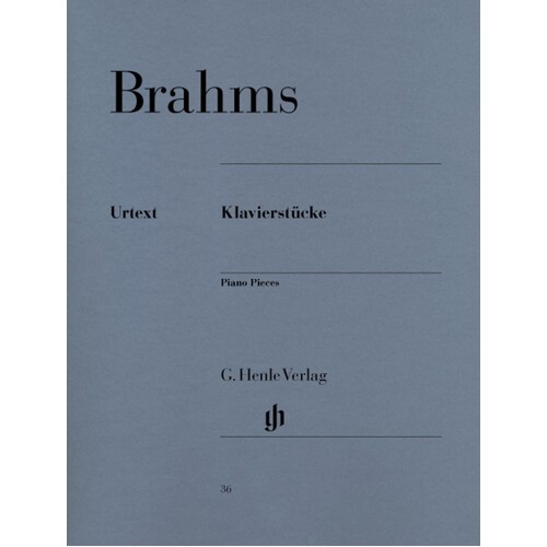 Brahms - Piano Pieces Complete Urtext (O/P) (Softcover Book)
