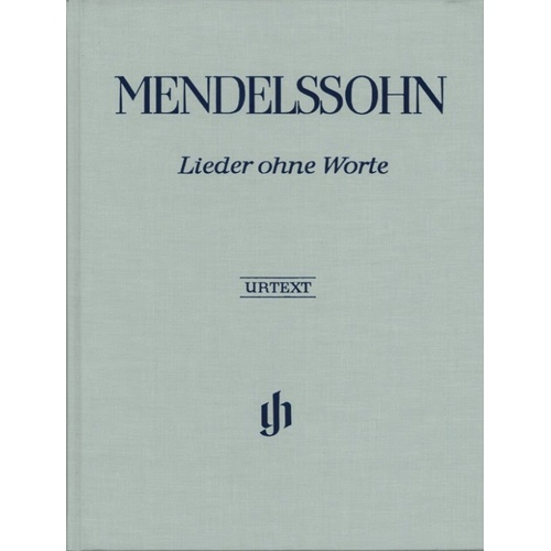 Songs Without Words Urtext Bound (Hardcover Book) Book