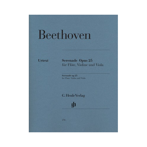 Serenade in D Op 25 for Flute, Violin, and Viola - Chamber Sheet Music