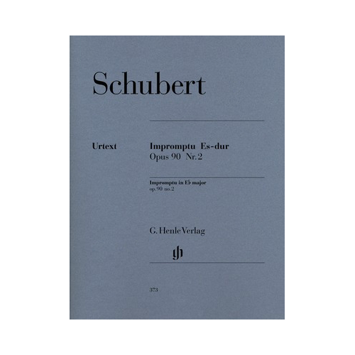Impromptu in E Flat Major Op 90 No 2 D 899 Piano Sheet Music