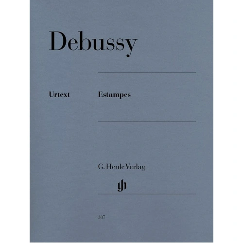 Debussy - Estampes for Piano Solo, 36 Pages, Edited by Ernst-Gnter Heinemann, Published by G. Henle Verlag