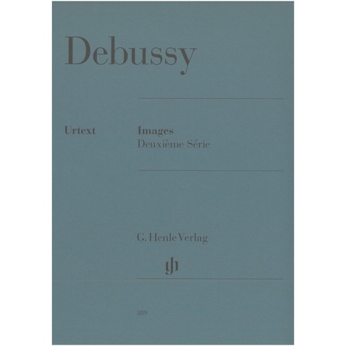 Debussy - Images Book 2 for Piano Solo, 39 Pages, Published by G. Henle Verlag