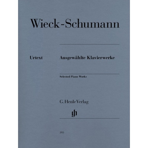 Clara Schumann - Selected Piano Works (Softcover Book)