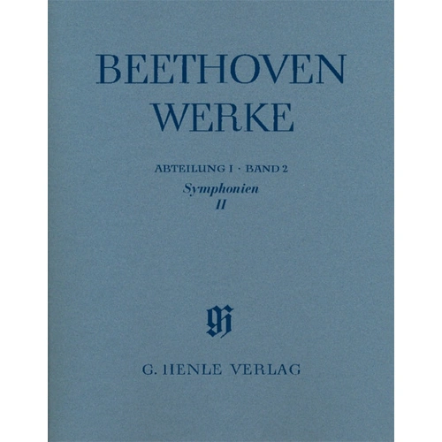 Beethoven Symphonies Volume 2 No 3 and 4 Full Score - Henle