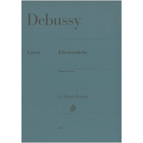 Debussy Piano Pieces by G. Henle Verlag - Piano Solo Edition, 58 Pages