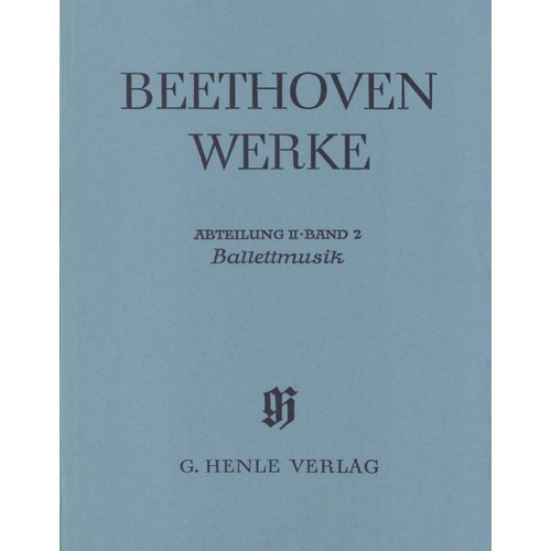 Ballet Music Full Score Bound Edition - Beethoven Ludwig van - Henle