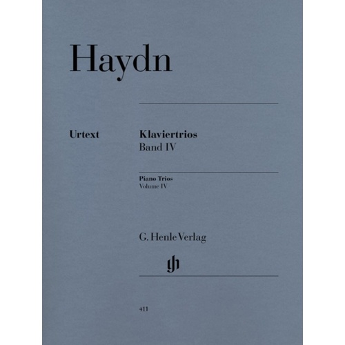 Haydn - Piano Trios Vol 4 Violin/Cello/Piano (Set Of Parts) Book