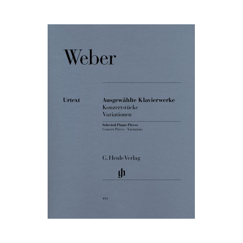 Selected Piano Works: Concert Pieces and Variations Sheet Music