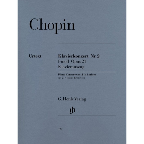 Concerto No 2 Op 21 F Min 2P 4H (Softcover Book)
