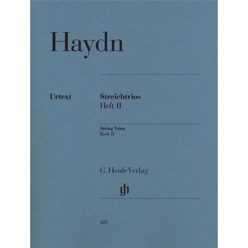 String Trios Book 2 Violin Viola Vc Urtext (Set Of Parts) Book
